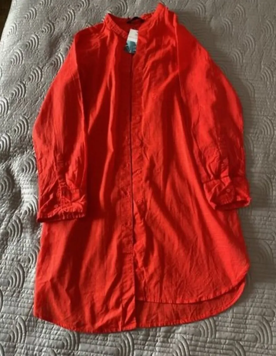 BNWT Marks and Spencer's Beach Shirt Size 12 UK - Image 1