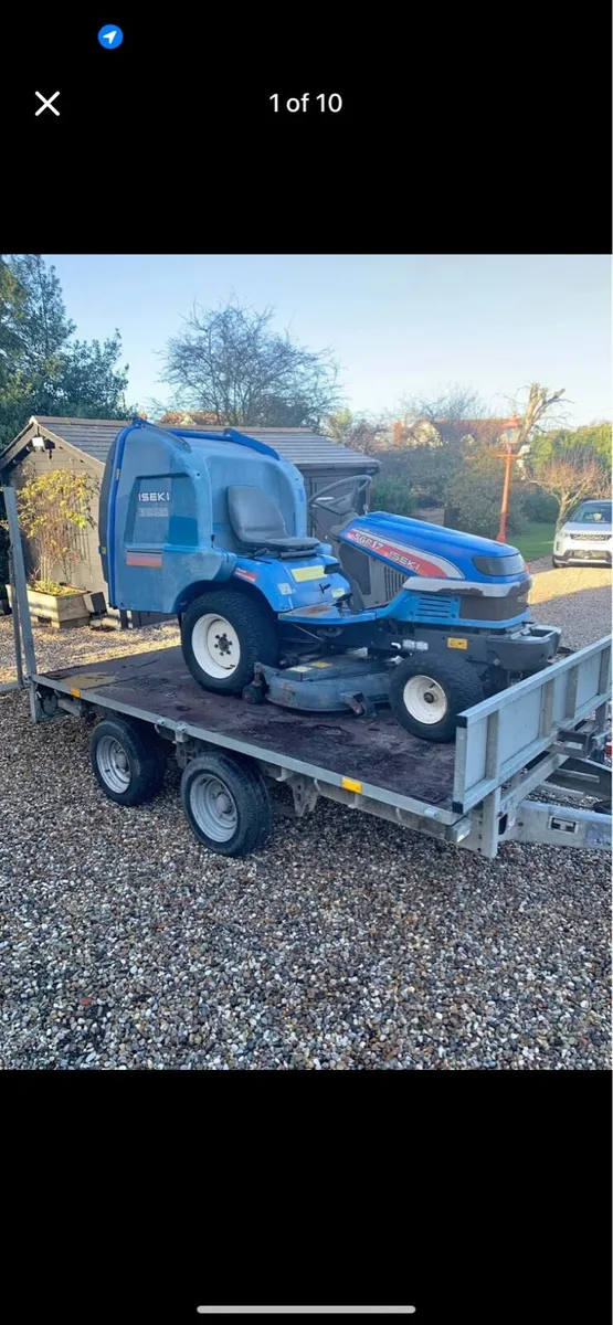 Ifor Williams flatbed  trailer with Ramp - Image 1