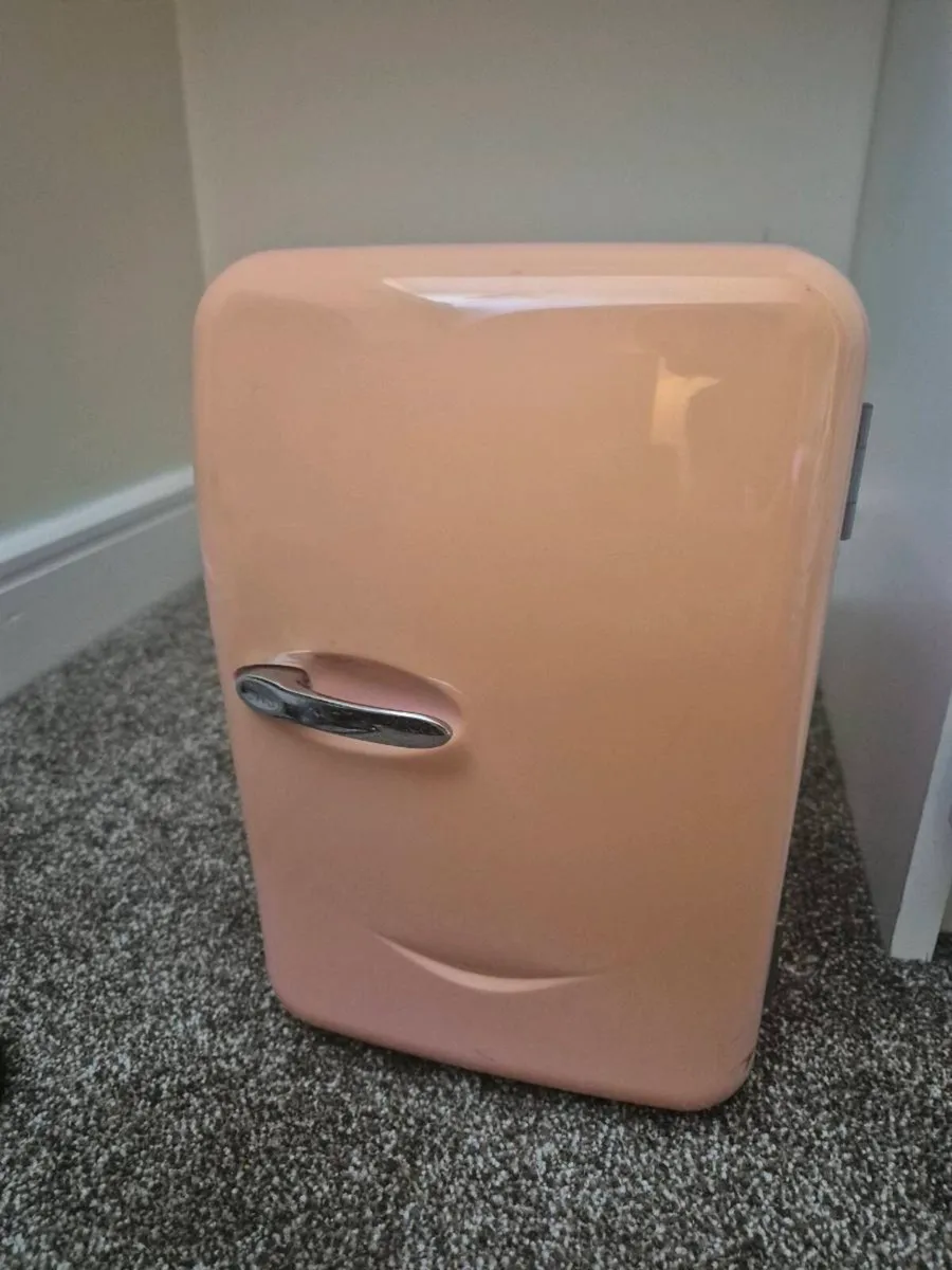 Pink Mini Fridge - Image 1