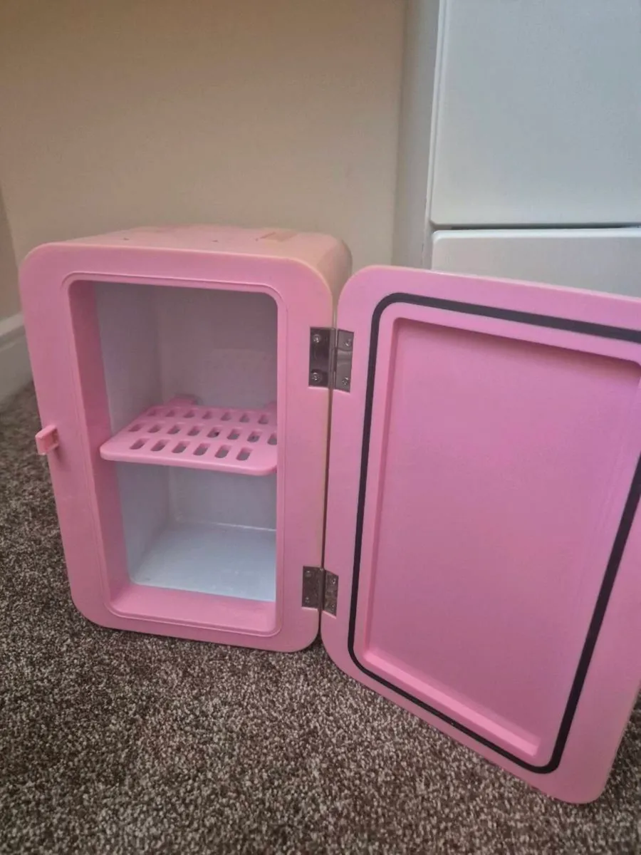 Pink Mini Fridge - Image 2