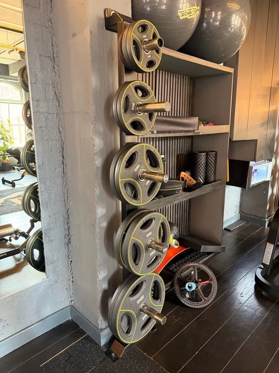 olympic barbell set like new - Image 4