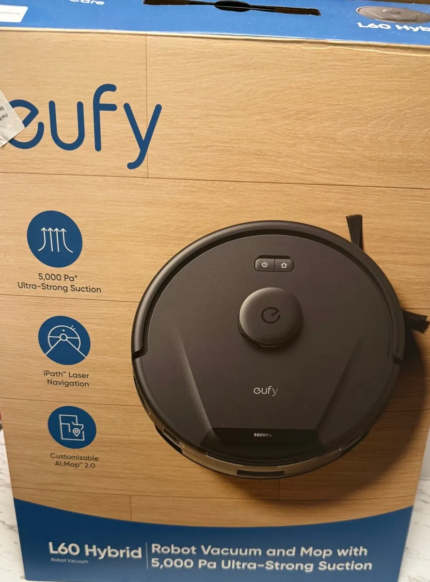 Eufy L60 hybrid robot hoover - Image 1