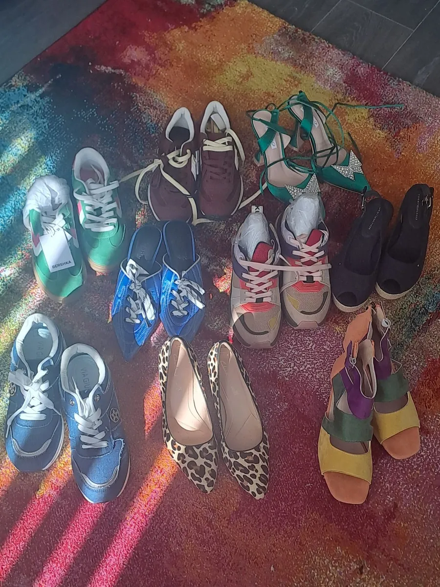 Womens beautiful varied pairs of footwear - Image 1
