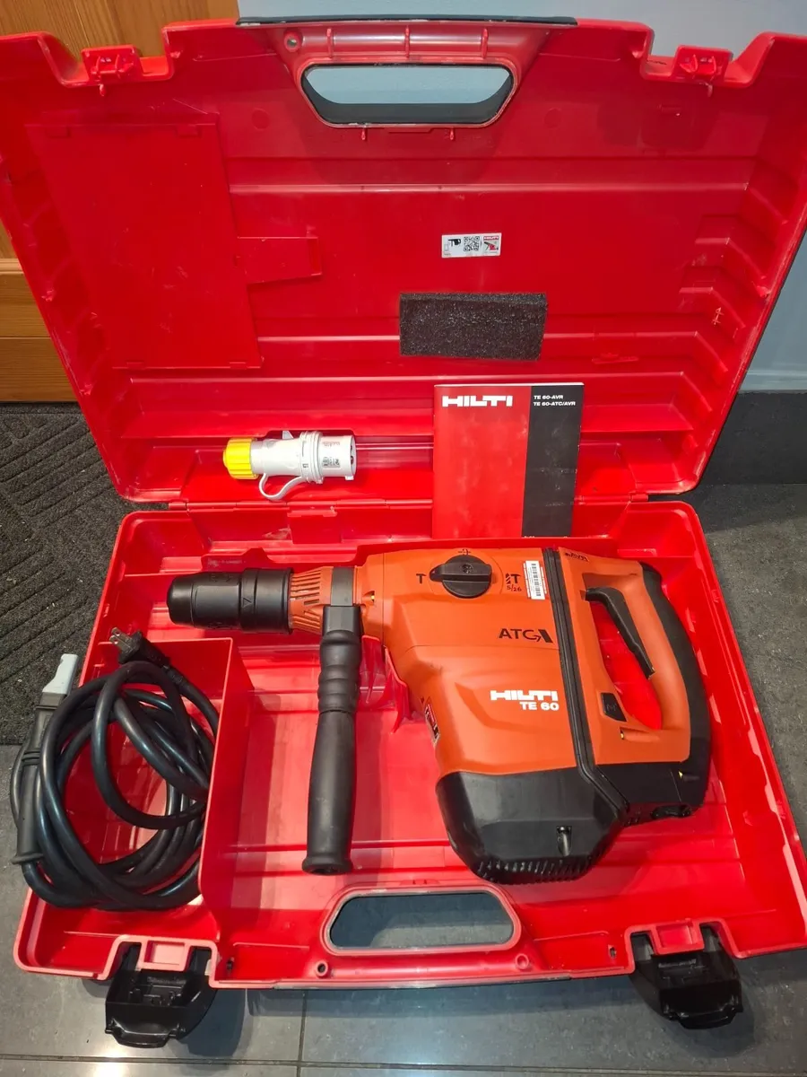 HILTI TE60 warranty 6-months/receipt - Image 1