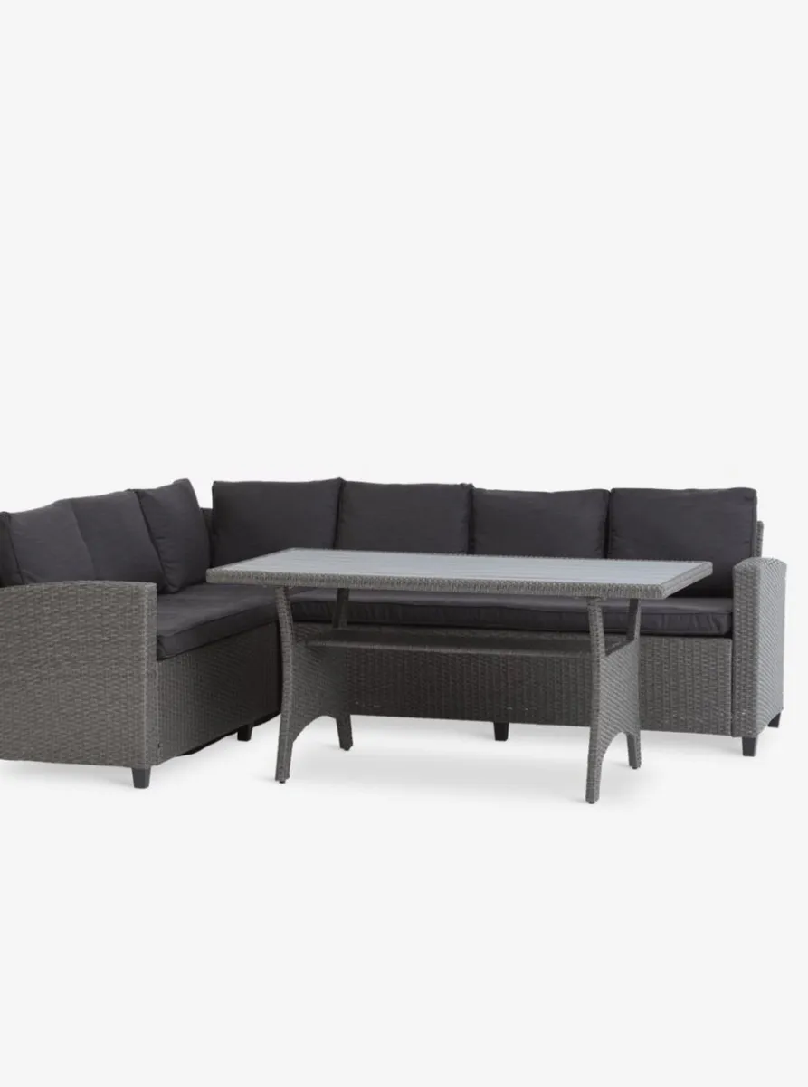 Garden lounge set. Boxes unopened.