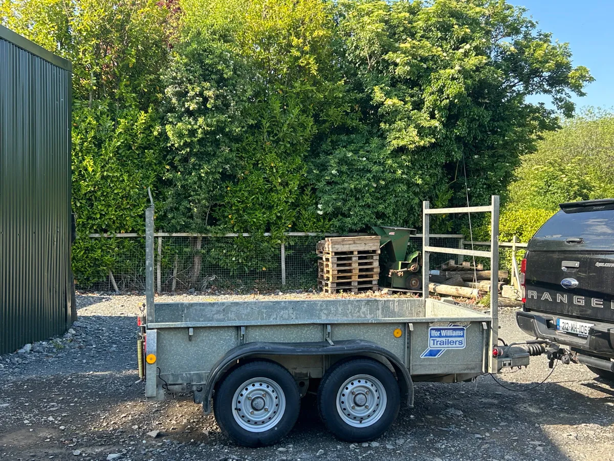 Ifor Williams 8x4 Twin Axle Trailer - Image 1