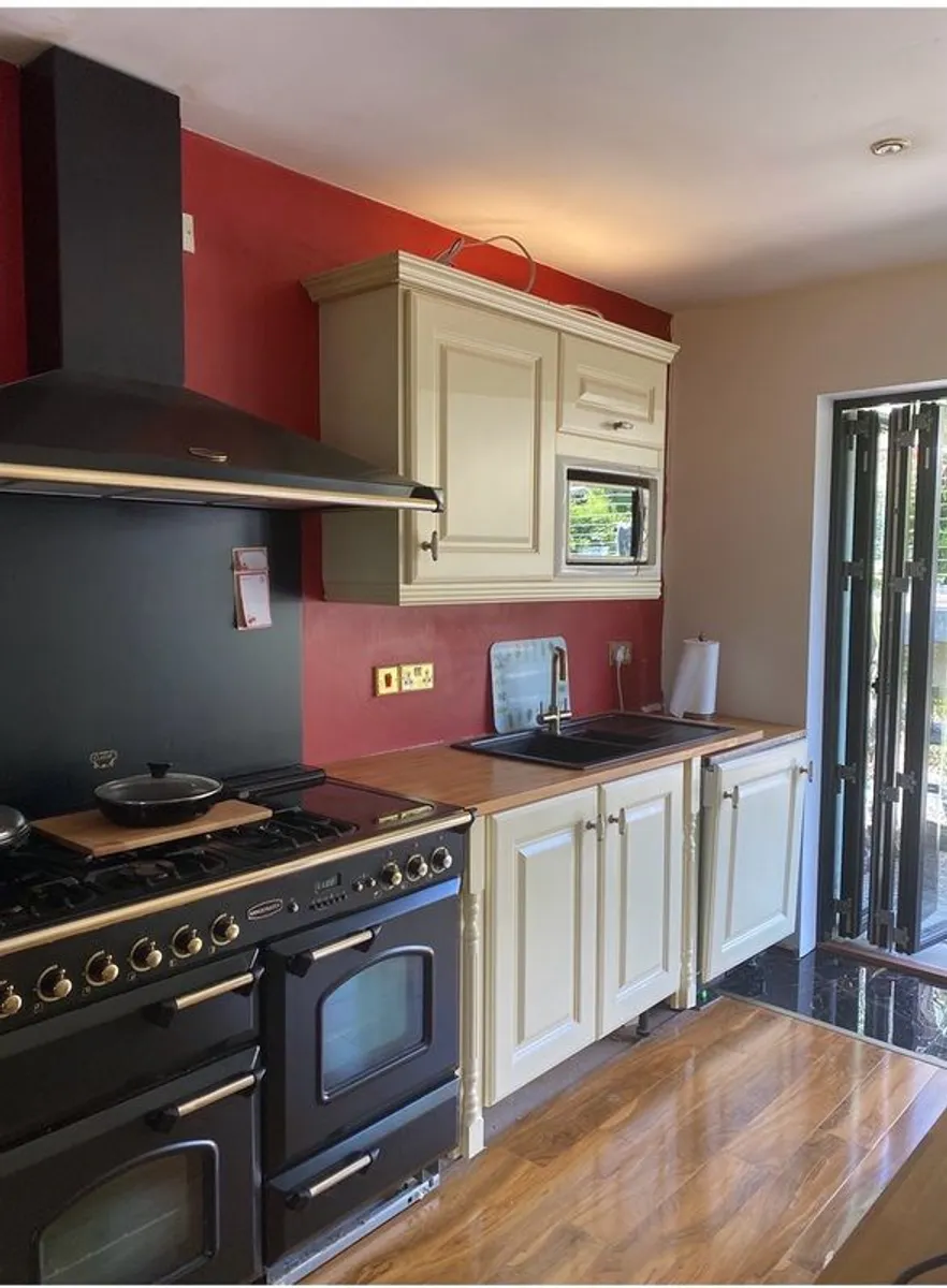 Kitchen + Island + Solid Oak Countertops - Image 3