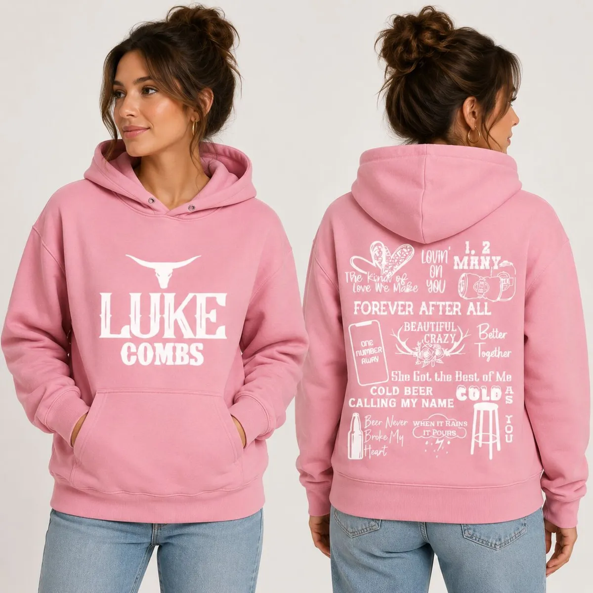 Luke Combs Hoodies and Caps - Image 2