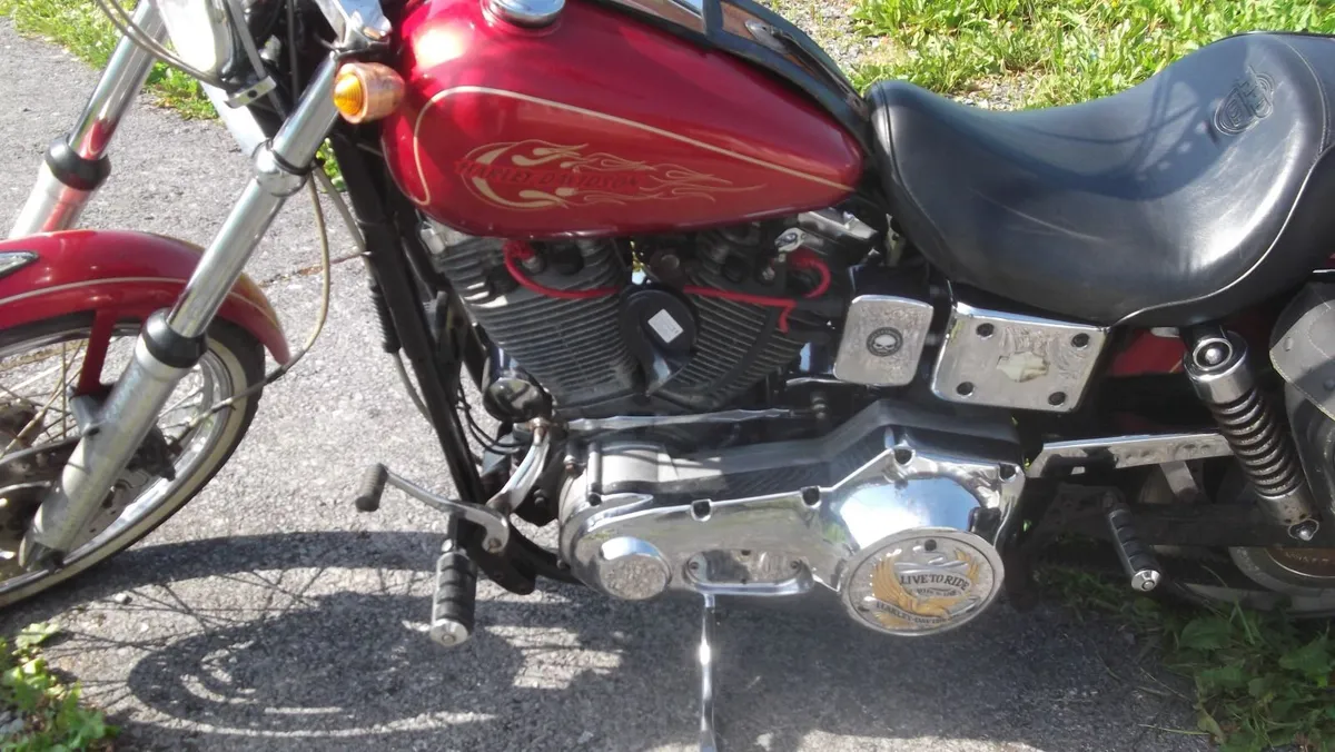 96 harley davidson , dyna wide 1340 evo,TRADE UP - Image 3
