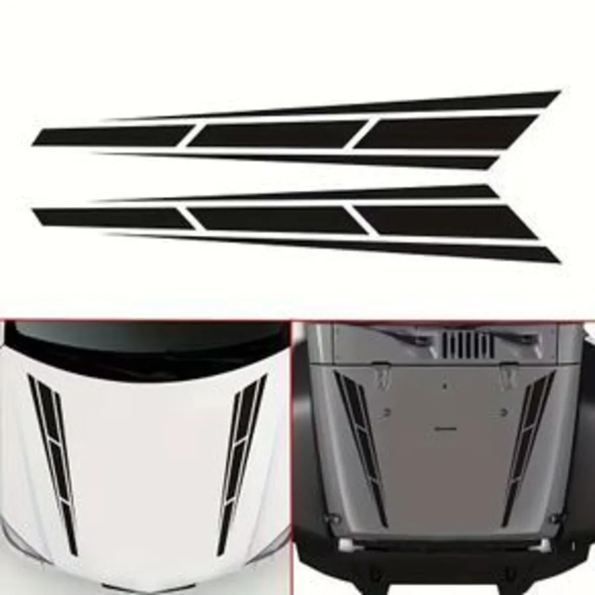 Vinyl Bonnet Stickers. - Image 1
