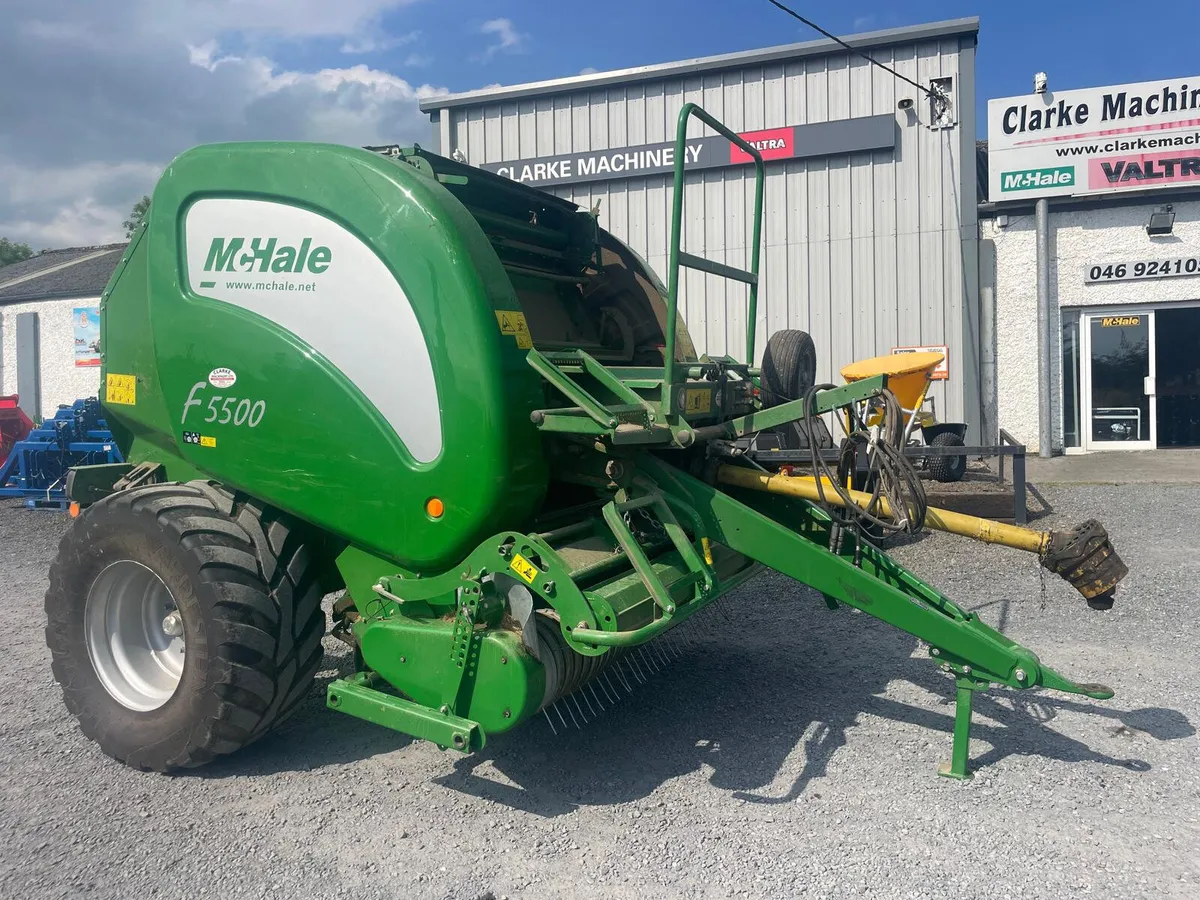 McHale F5500 Baler - 23,000 Bales - Just In - Image 1