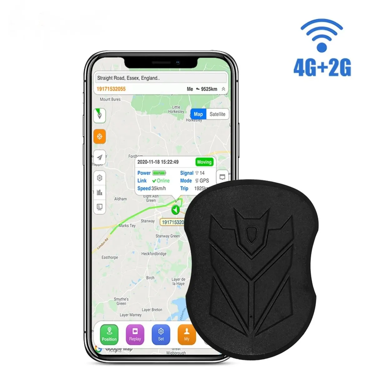 GPS Tracker Vehicle Locator Magnetic Waterproof - Image 3