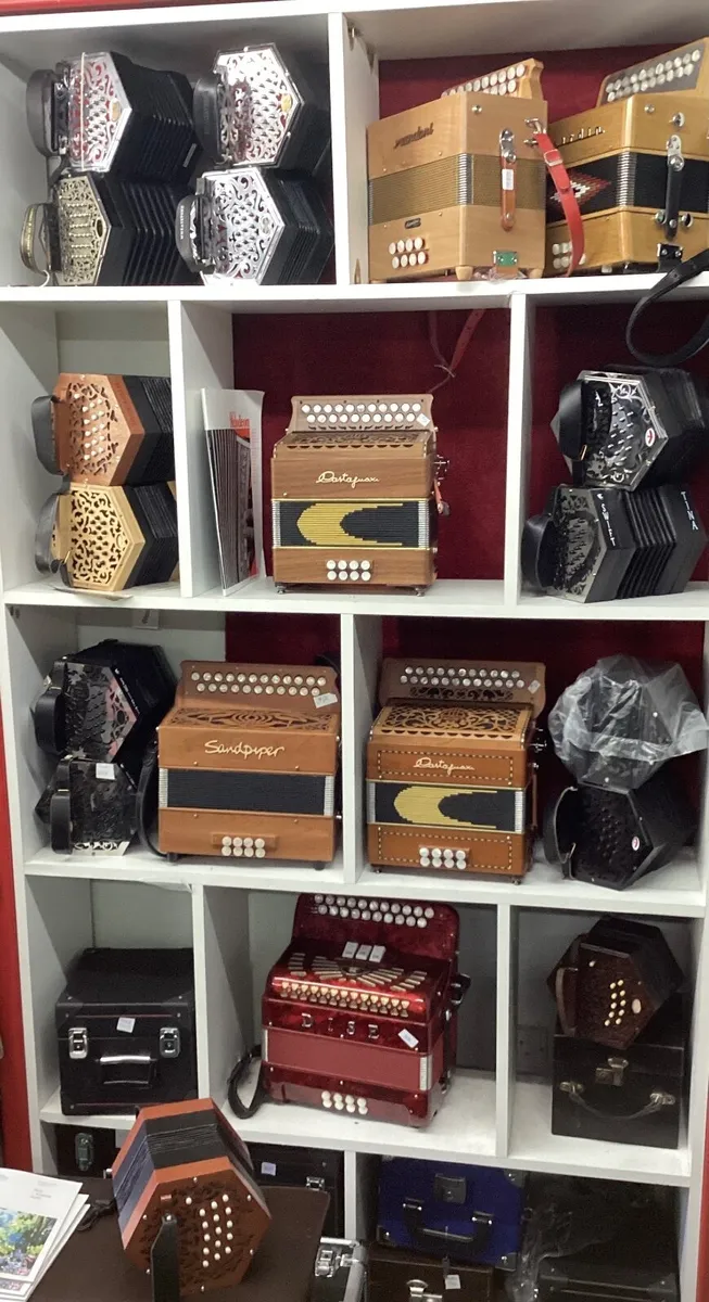 1 and 2 Row Melodions And Button Accordions - Image 4