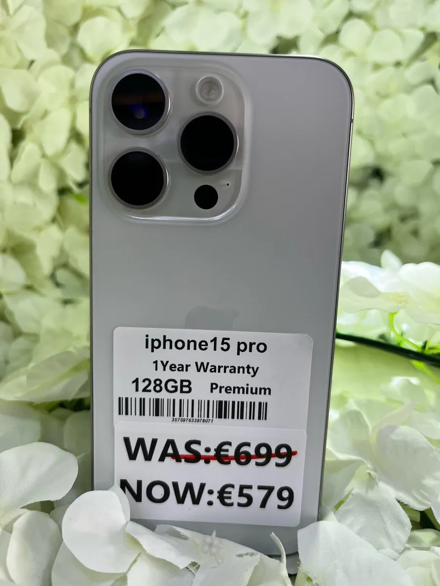 🔥 IPHONE  15PRO 1YEAR WARRANTY PREMIUM - Image 1
