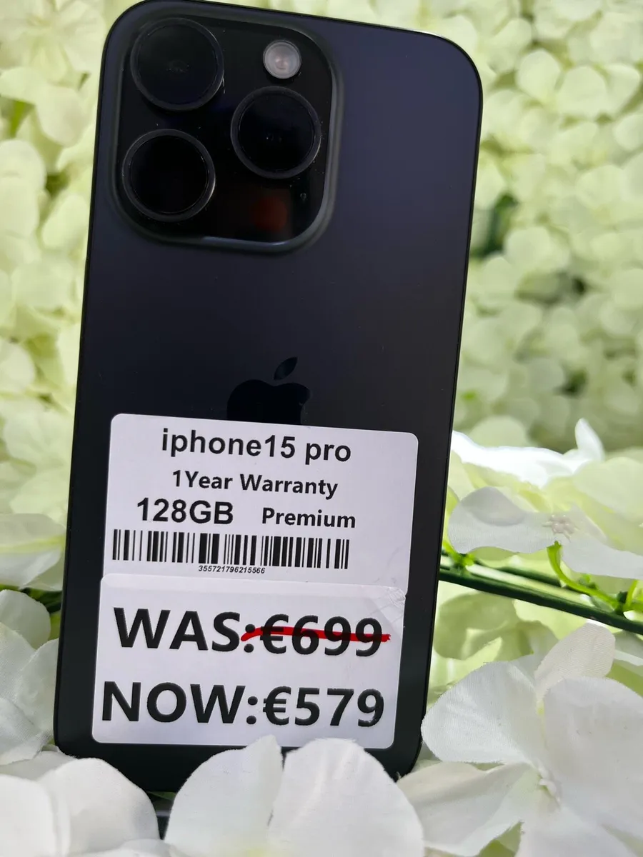 🔥 IPHONE  15PRO 1YEAR WARRANTY PREMIUM - Image 3