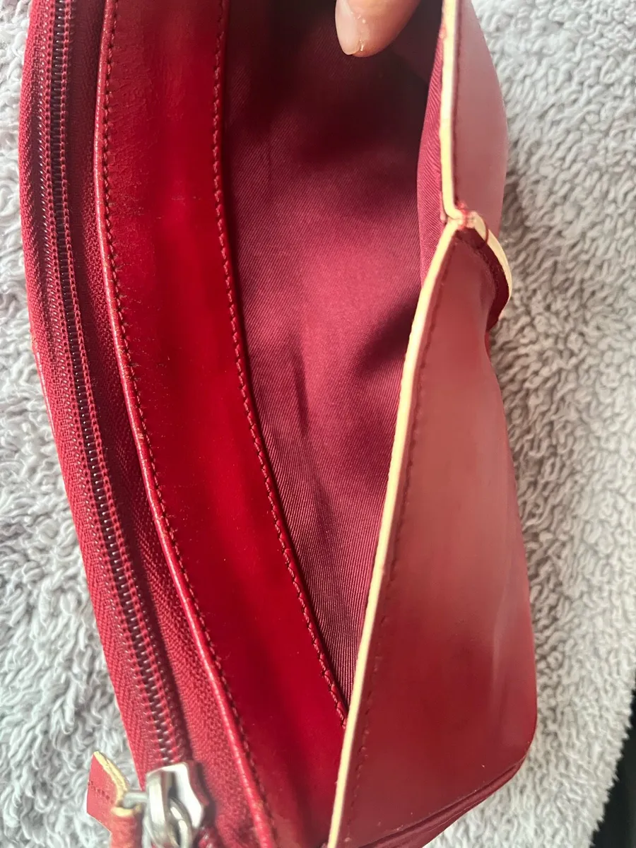 For sale Italian Oriano leather bag - Image 4