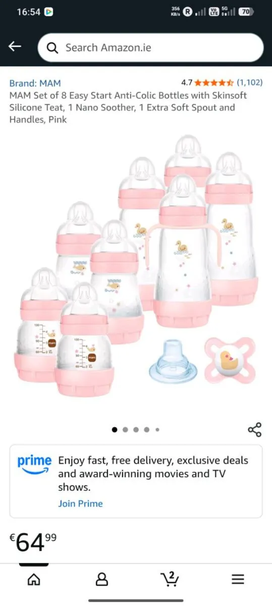 Mam bottles 8pack - Image 1