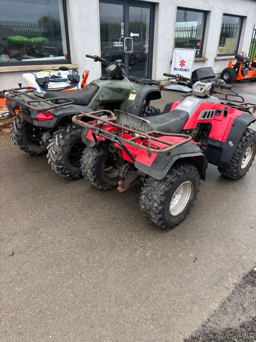 1989 Honda TRX 350d - Image 4