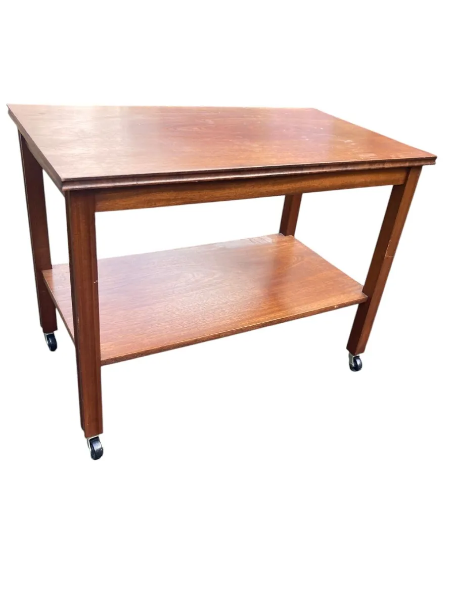 Mid Century Drinks Trolley - Image 2