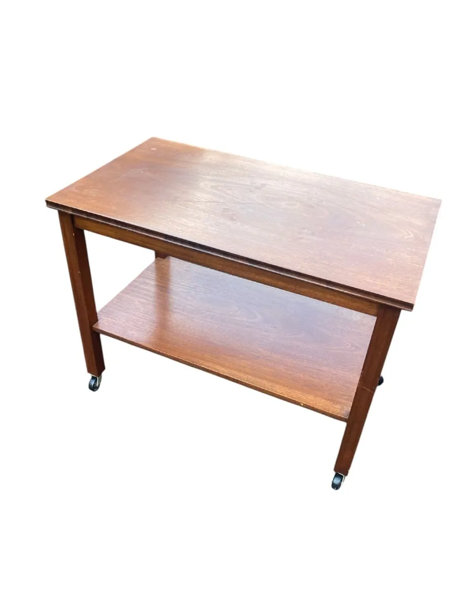 Mid Century Drinks Trolley - Image 4