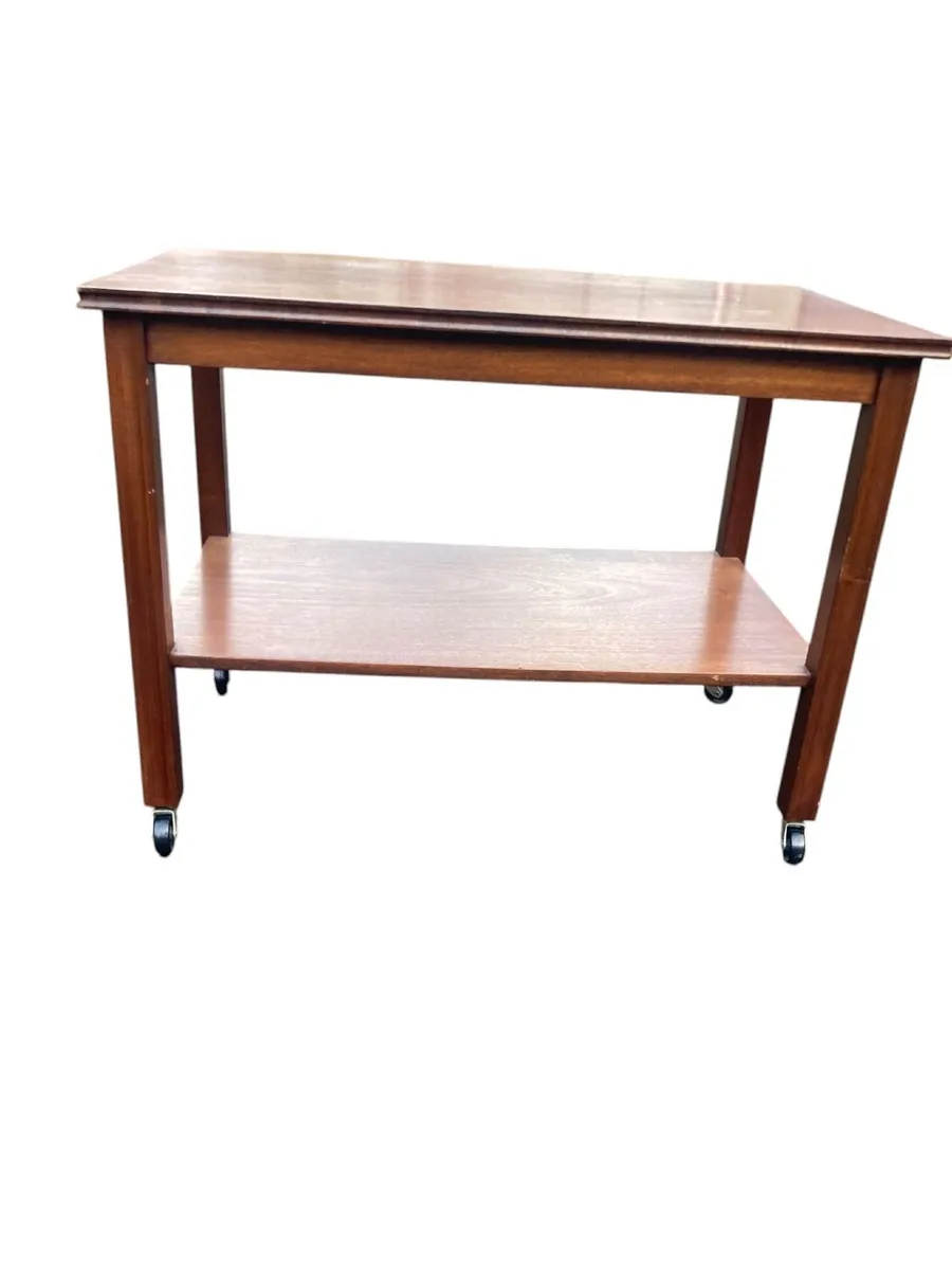 Mid Century Drinks Trolley - Image 3