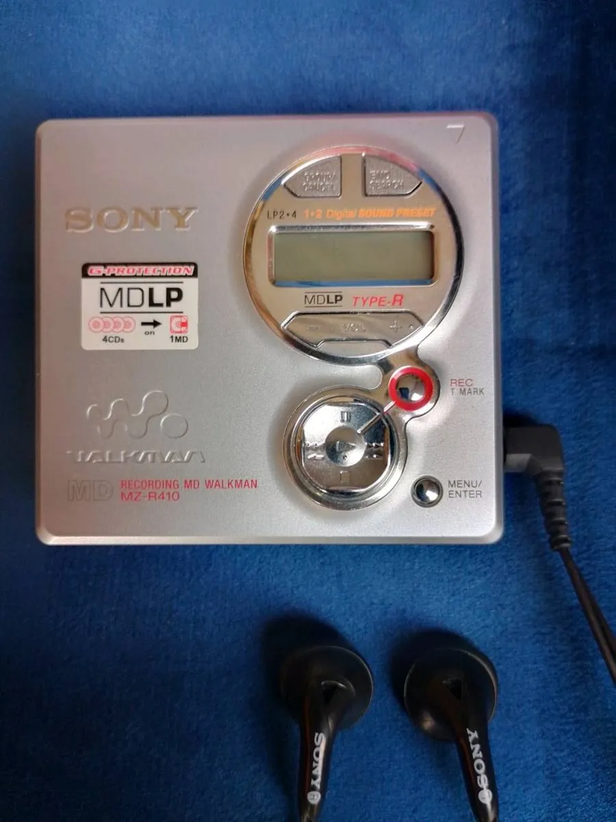 sony recording mini disc Walkman - Image 1