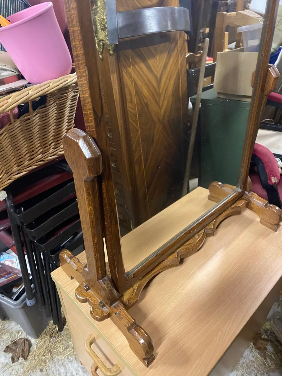 Antique swing mirror - Image 2