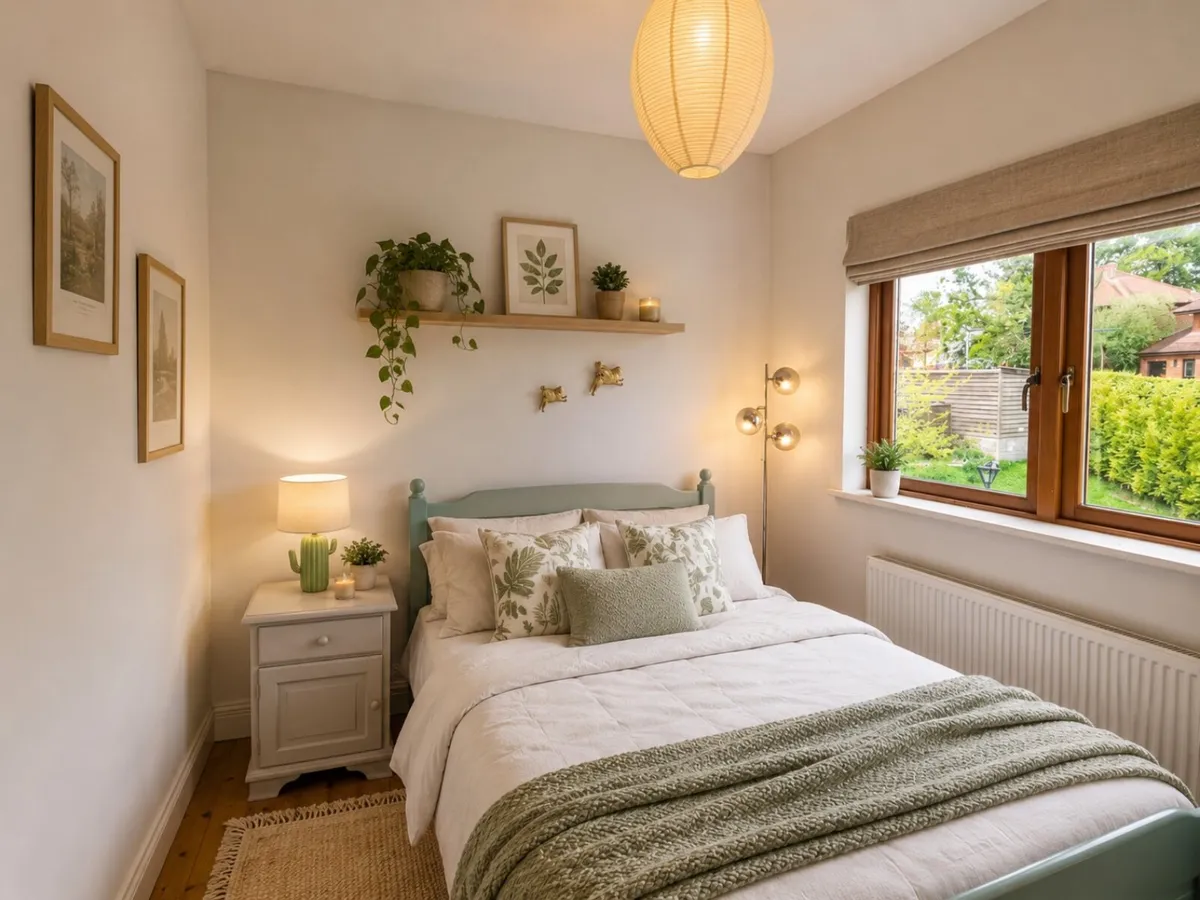 Free double bed