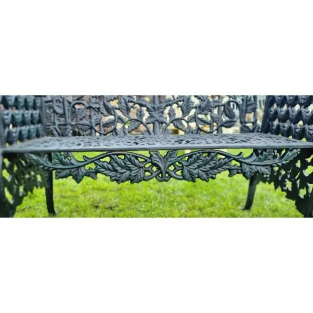 Bench Cast Iron Rams Head D815 - Image 4