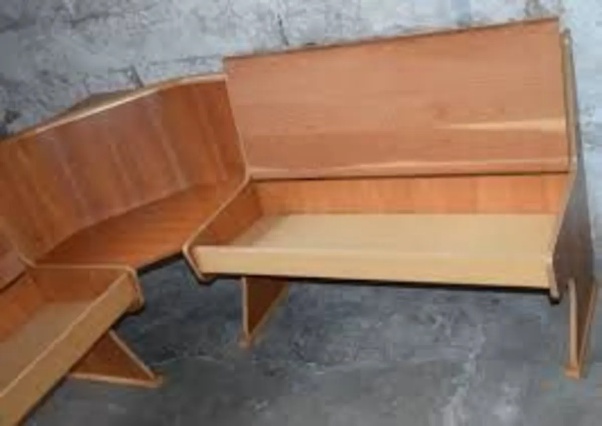 dining bench midcentury vintage - Image 3