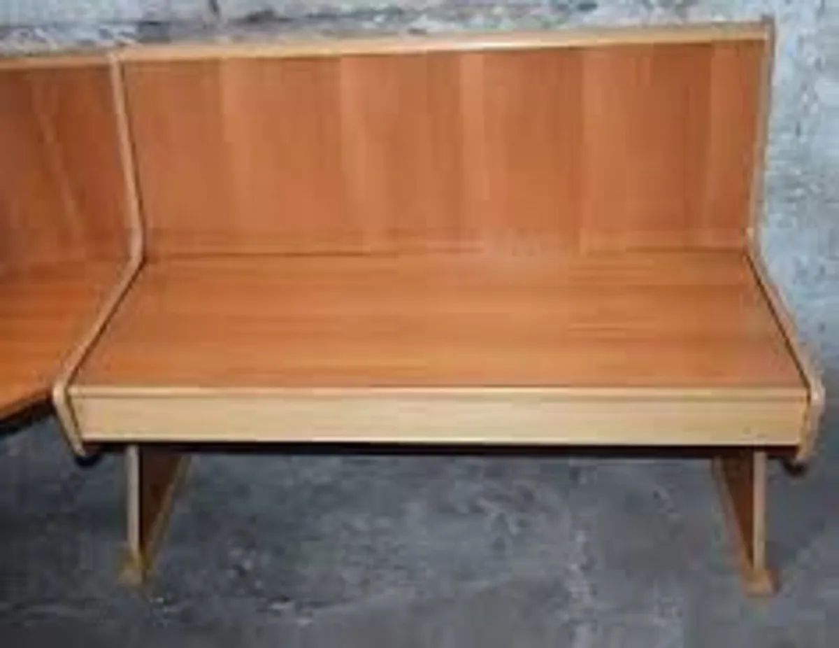 dining bench midcentury vintage - Image 4