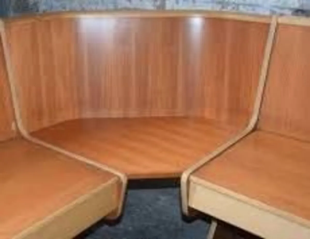 dining bench midcentury vintage - Image 2