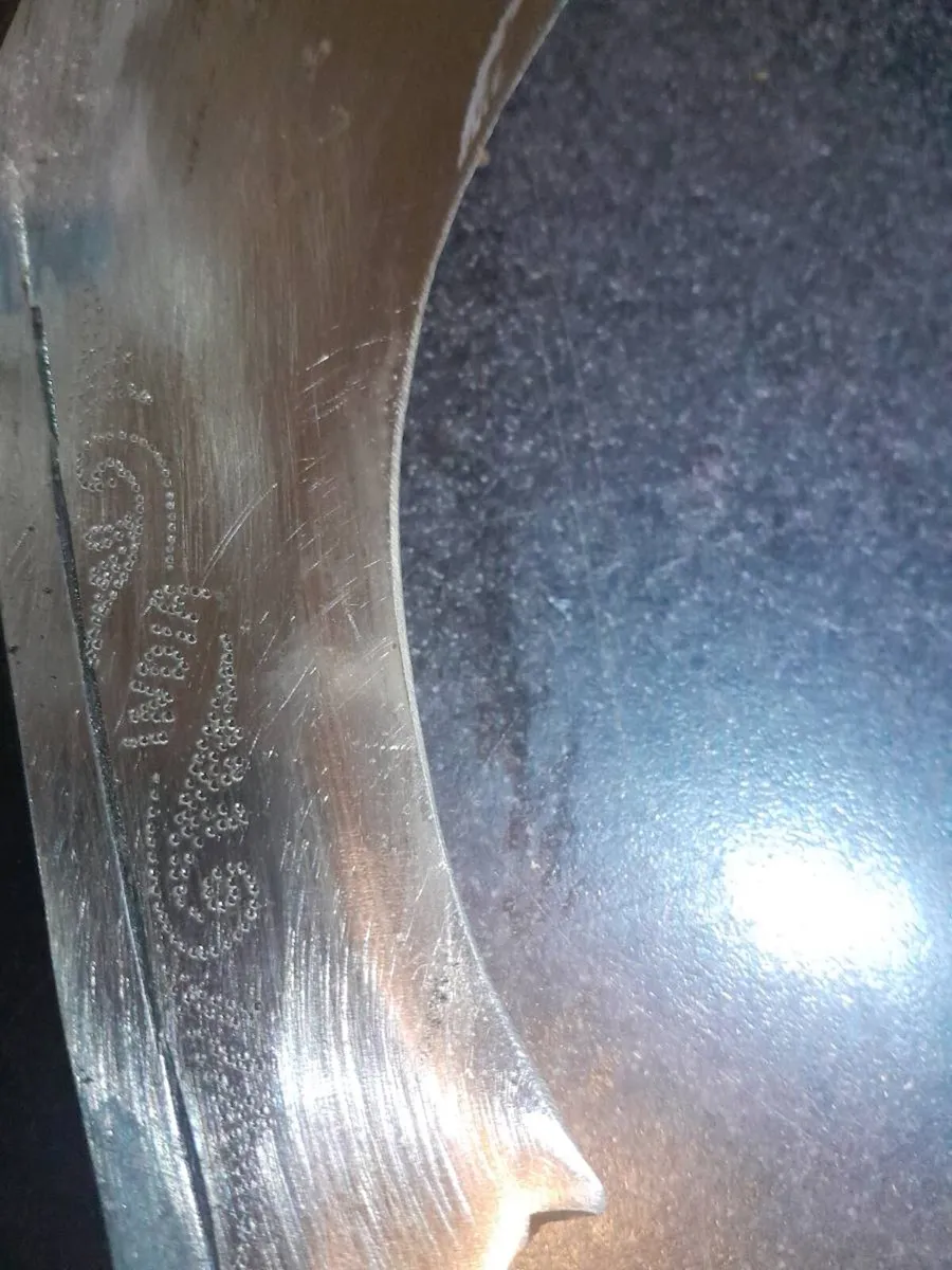 Indian Kukri knife with ebony handle ,lion head - Image 2