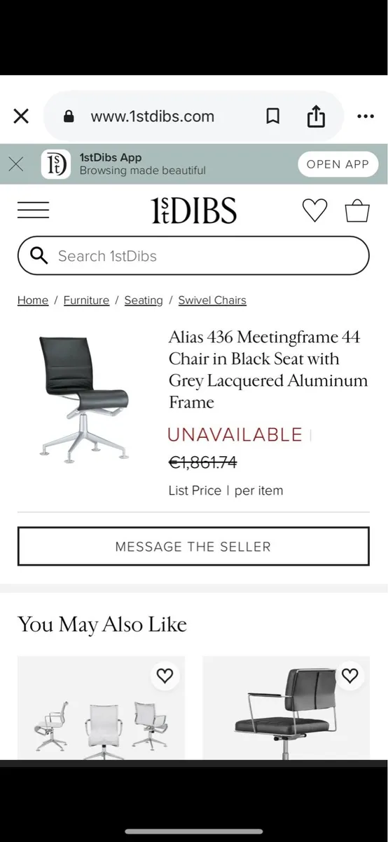 Pair of Authentic Alias Meetingframe 44’ Chairs - Image 4