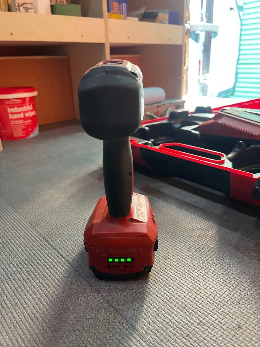 Hilti drill driver. SDS drill, batteries & charger - Image 4