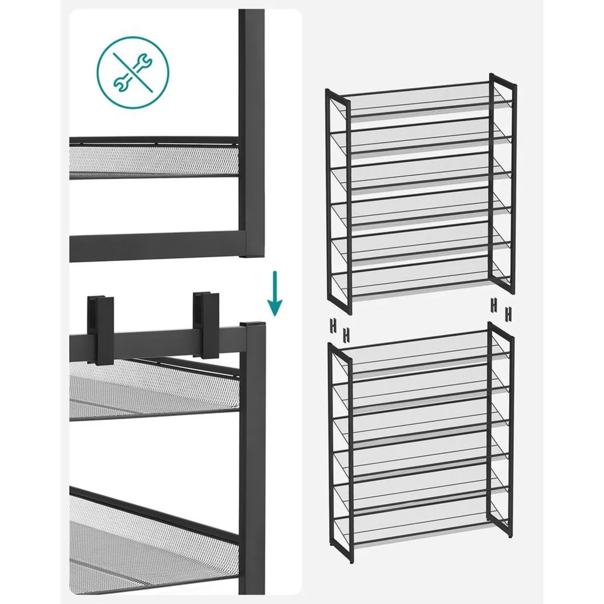 New 12 Tier Interlocking Storage Rack - FREE P&P - Image 4