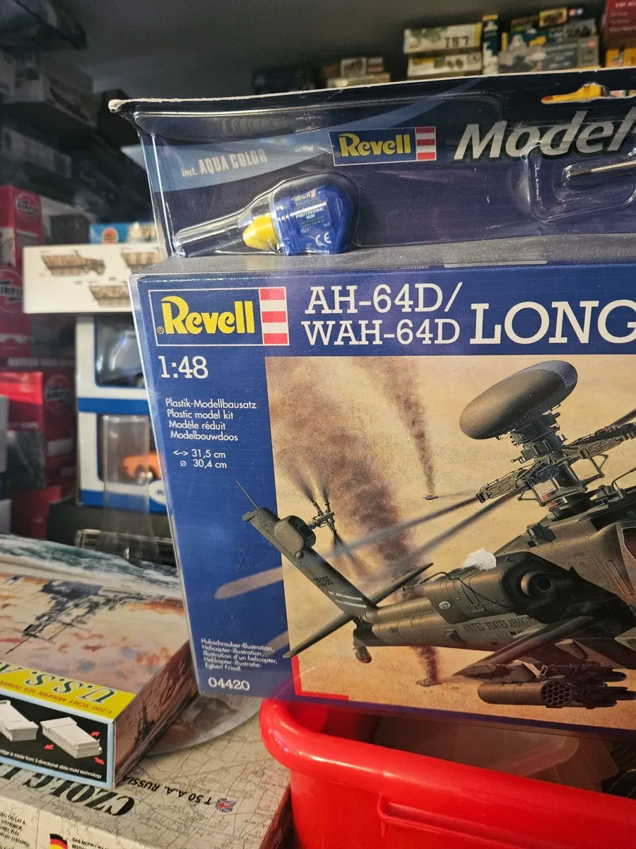 Airfix Revell Apache Attack Helicopter - Image 2