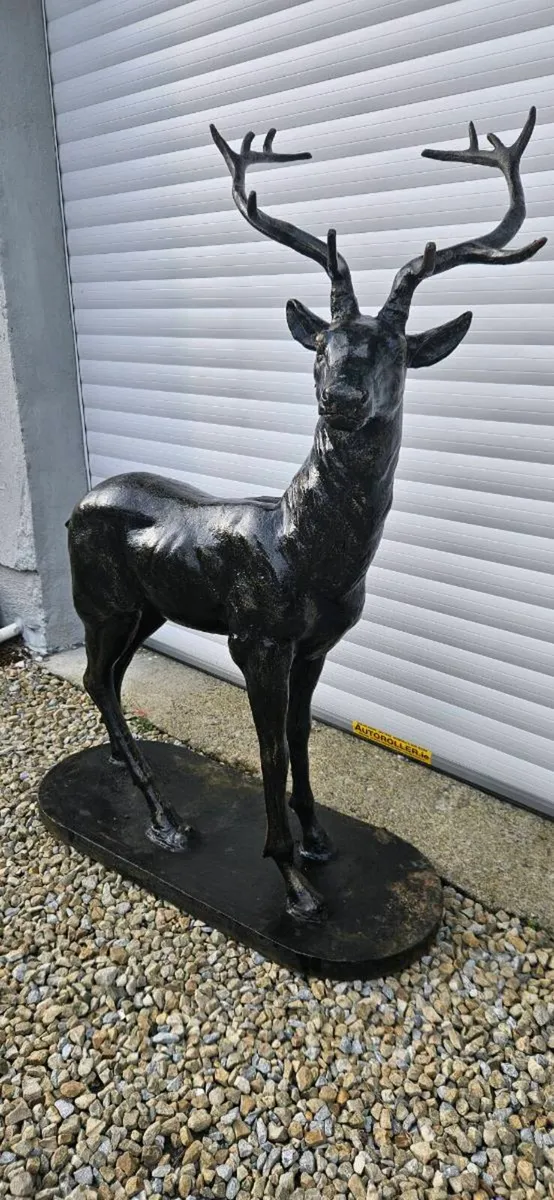 HEAVY CAST IRON DEER - Image 4