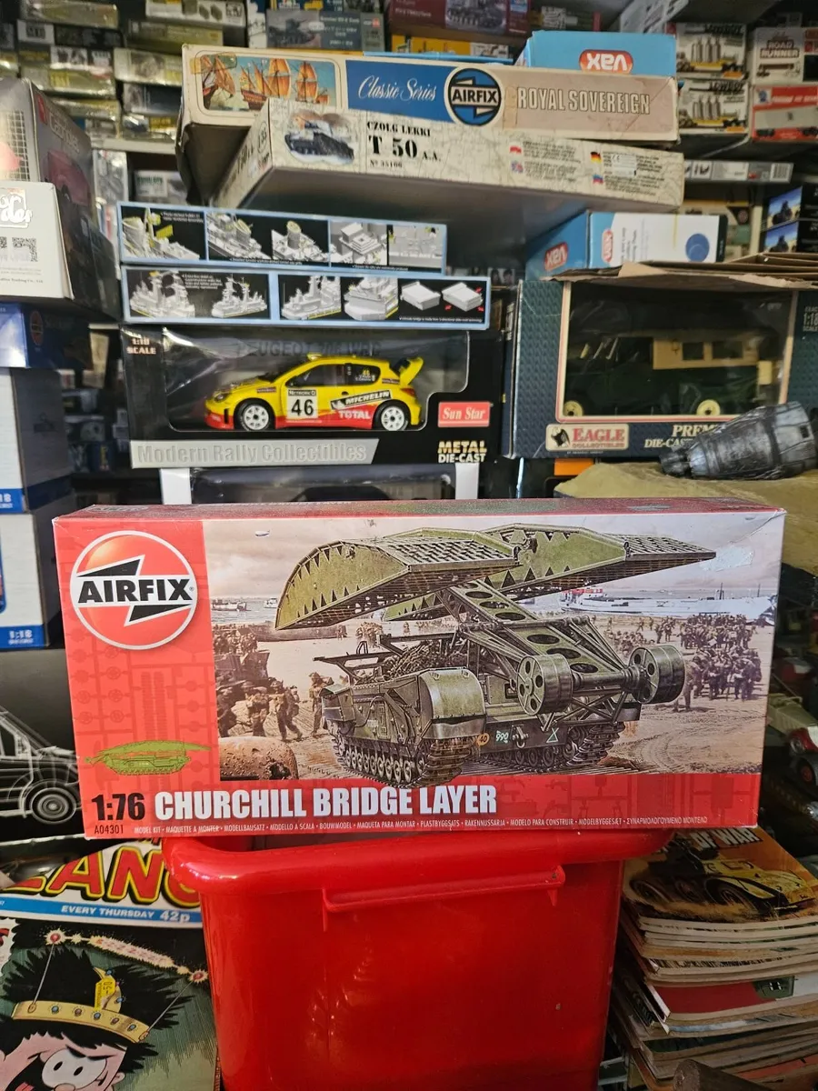 Airfix Churchill Bridge Layer WW2 - Image 1