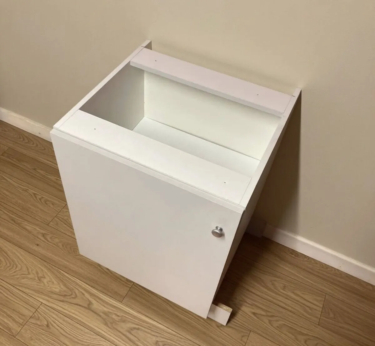 Kitchen Storage Cabinet – Modern White Unit - Image 2