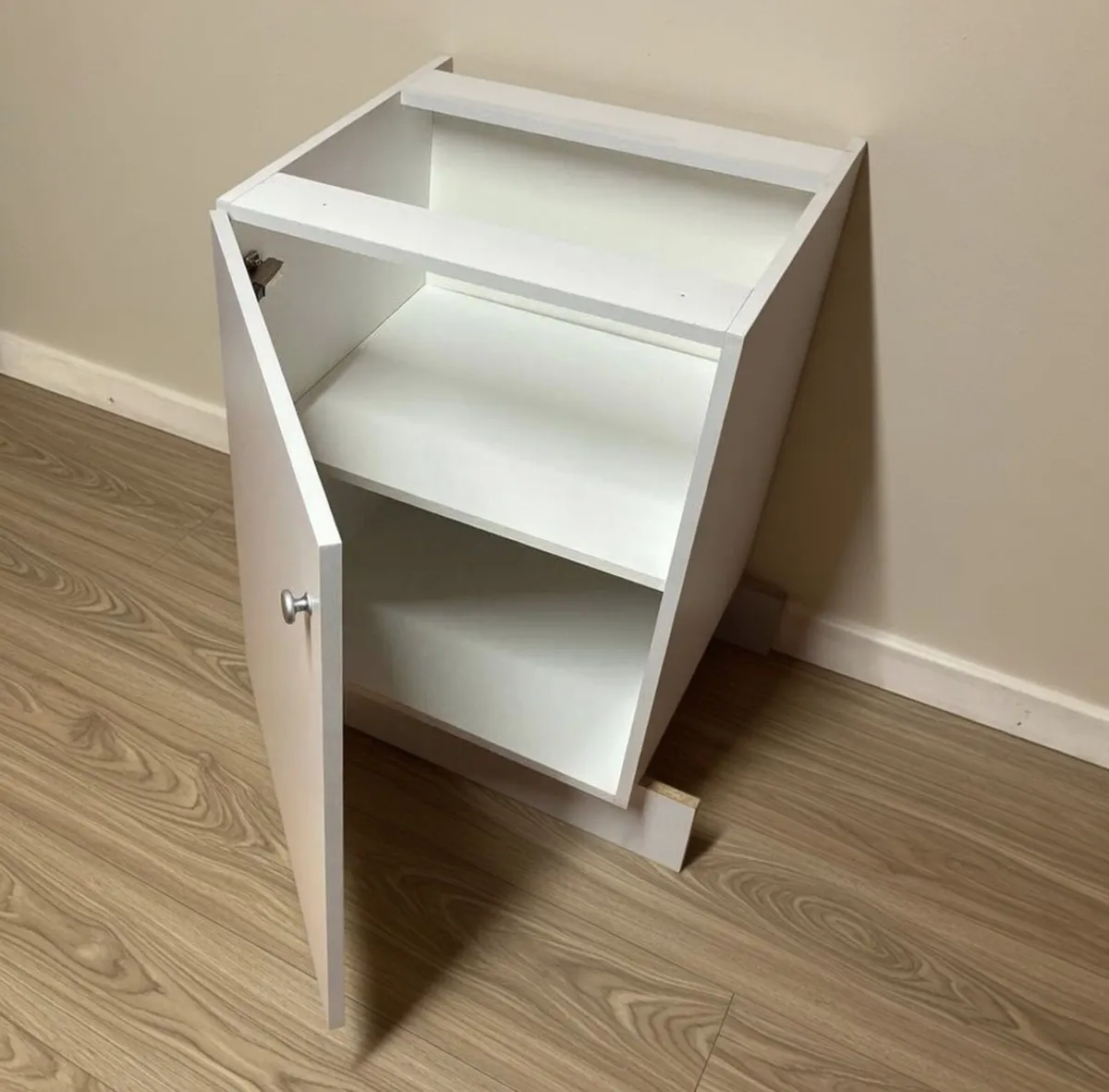 Kitchen Storage Cabinet – Modern White Unit - Image 4