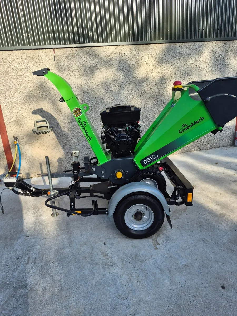 Woodchipper greenmech cs100 - Image 1