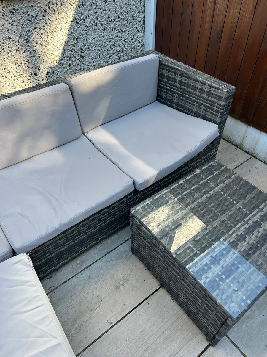 Garden corner sofa - Image 4