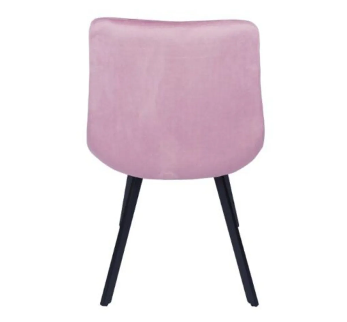 Savina Pink Velvet Upholstered Chair - Image 3