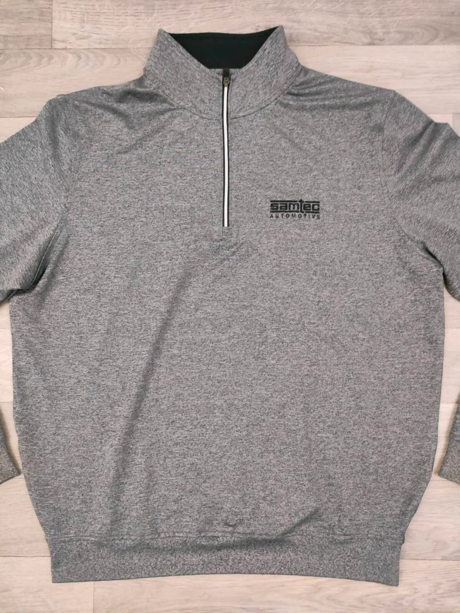 FootJoy FJ Half Zip Golf Jumper Mens Medium - Image 2