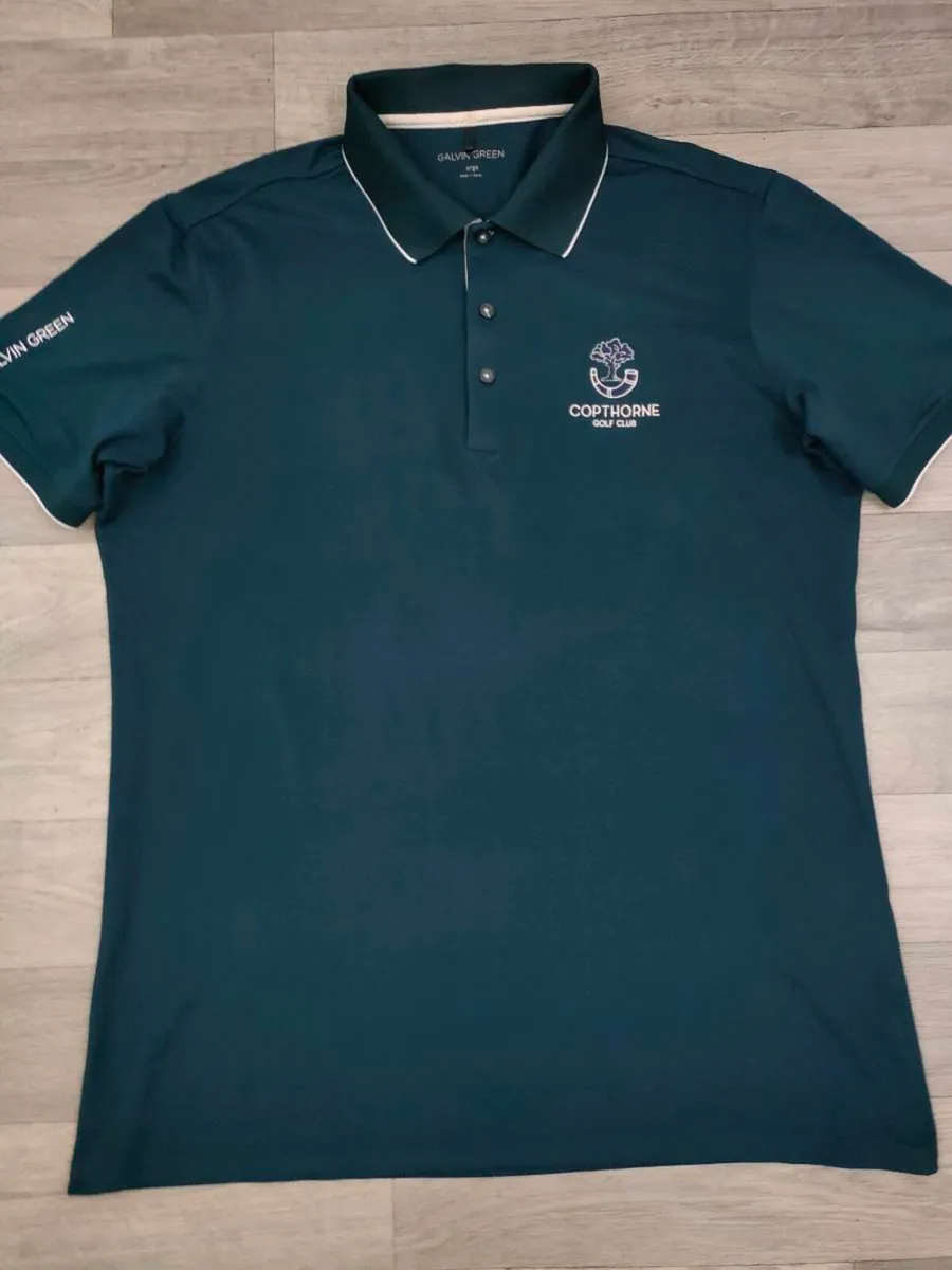 Galvin Green Golf Polo Shirt Mens Large - Image 2