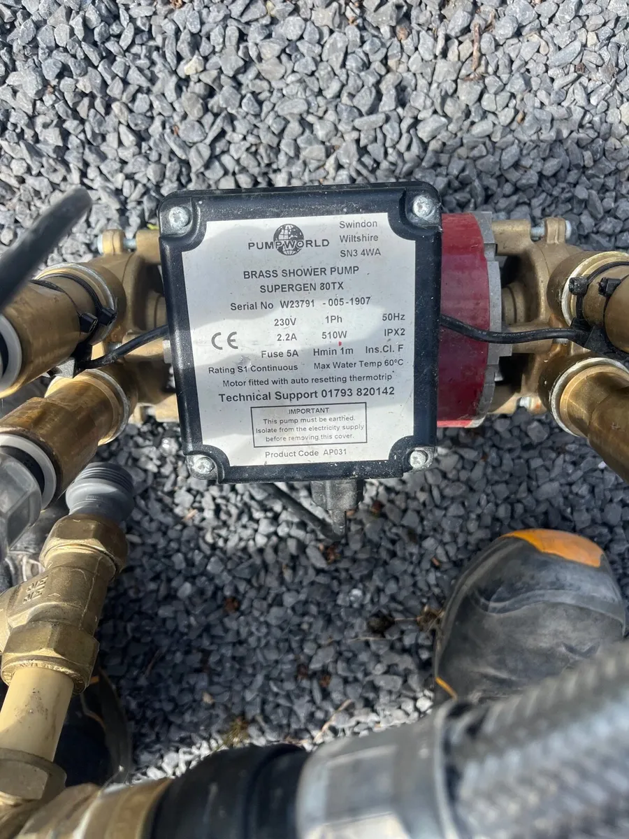 Shower pump - Image 1