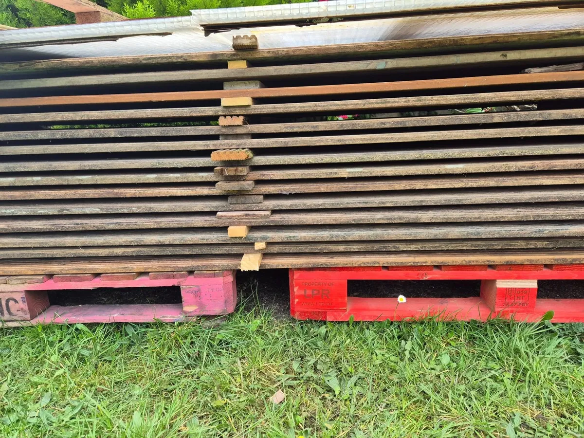 Reclaimed tropical hardwood decking - Image 2