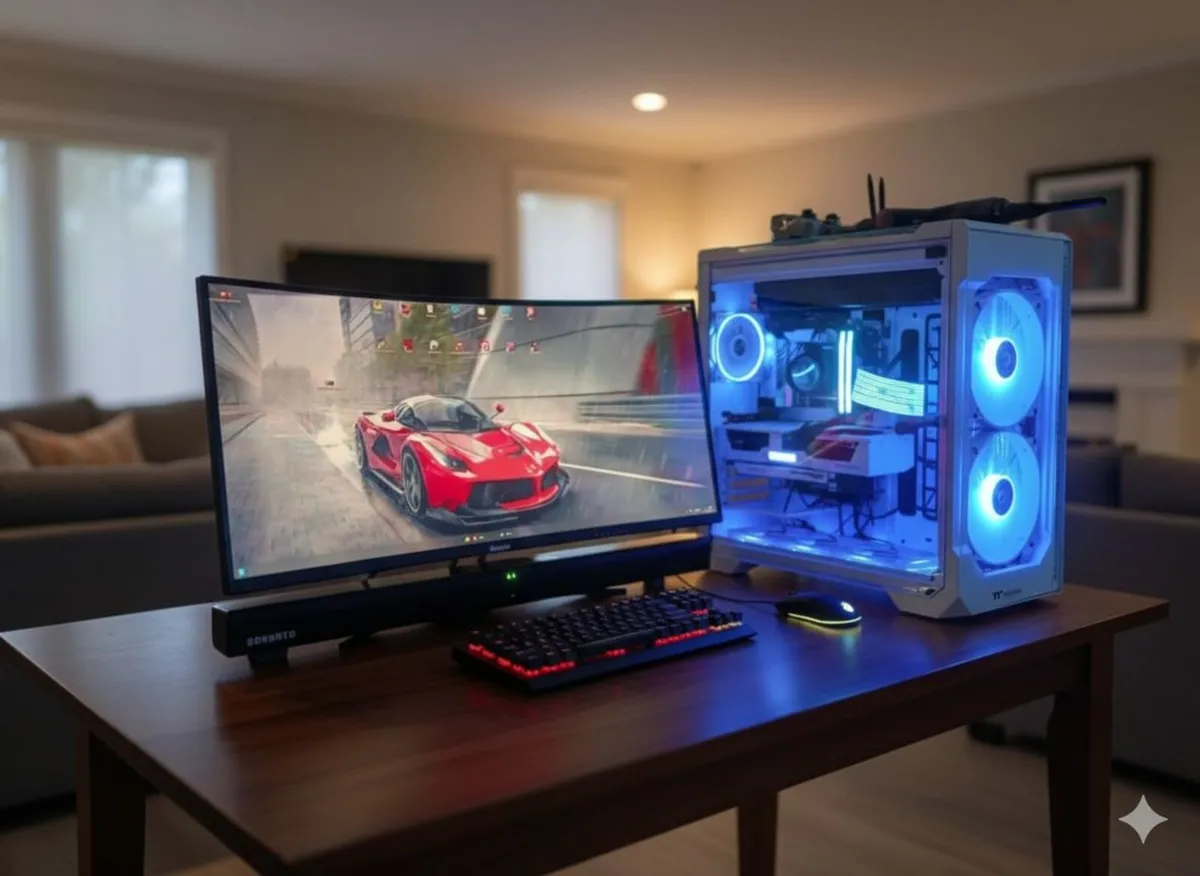 Intel I9 14900K  9070xt 16gb  ddr5 32gb ram - Image 1