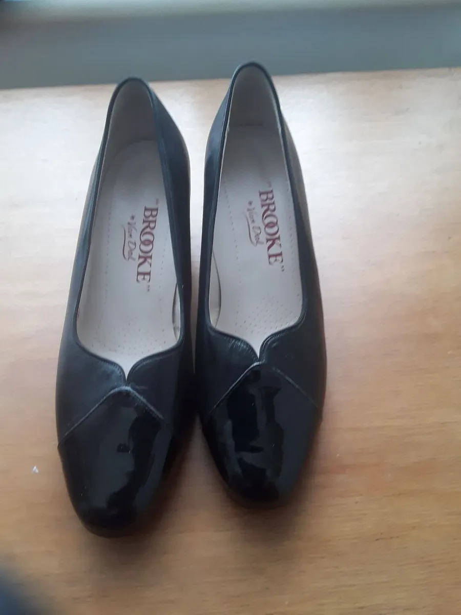 Brand new black designer shoes - Image 1